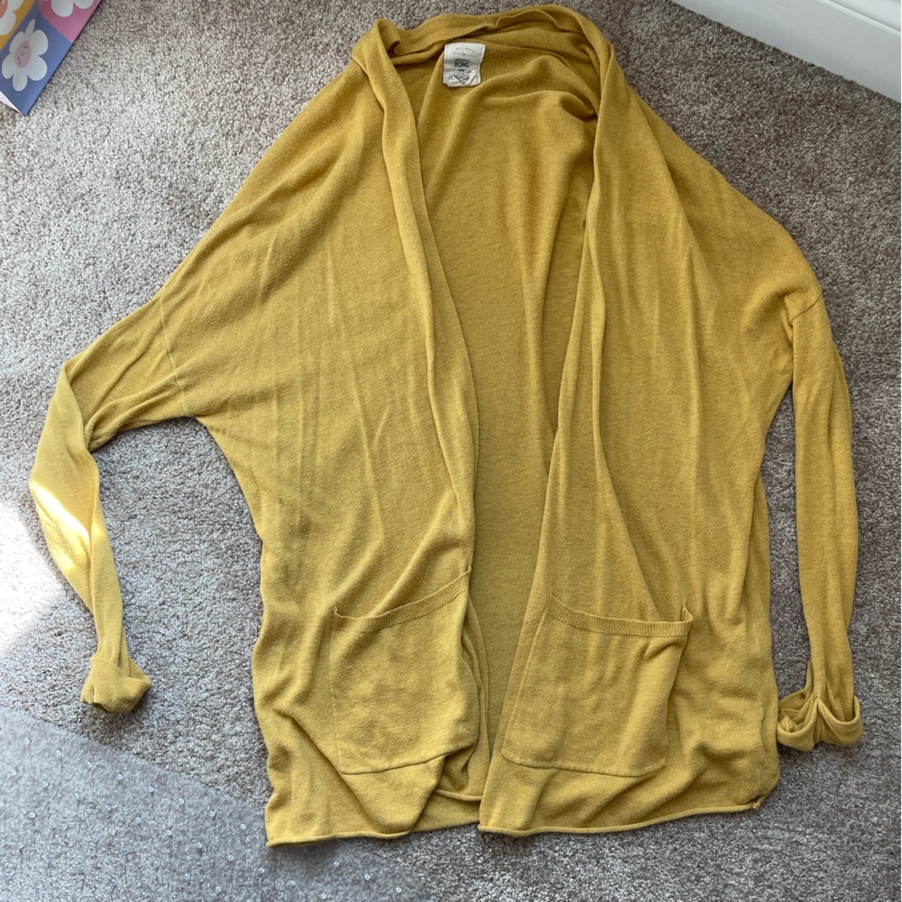 Yellow Billabong cardigan